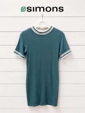TWIK – Green sporty t-shirt dress – Size L